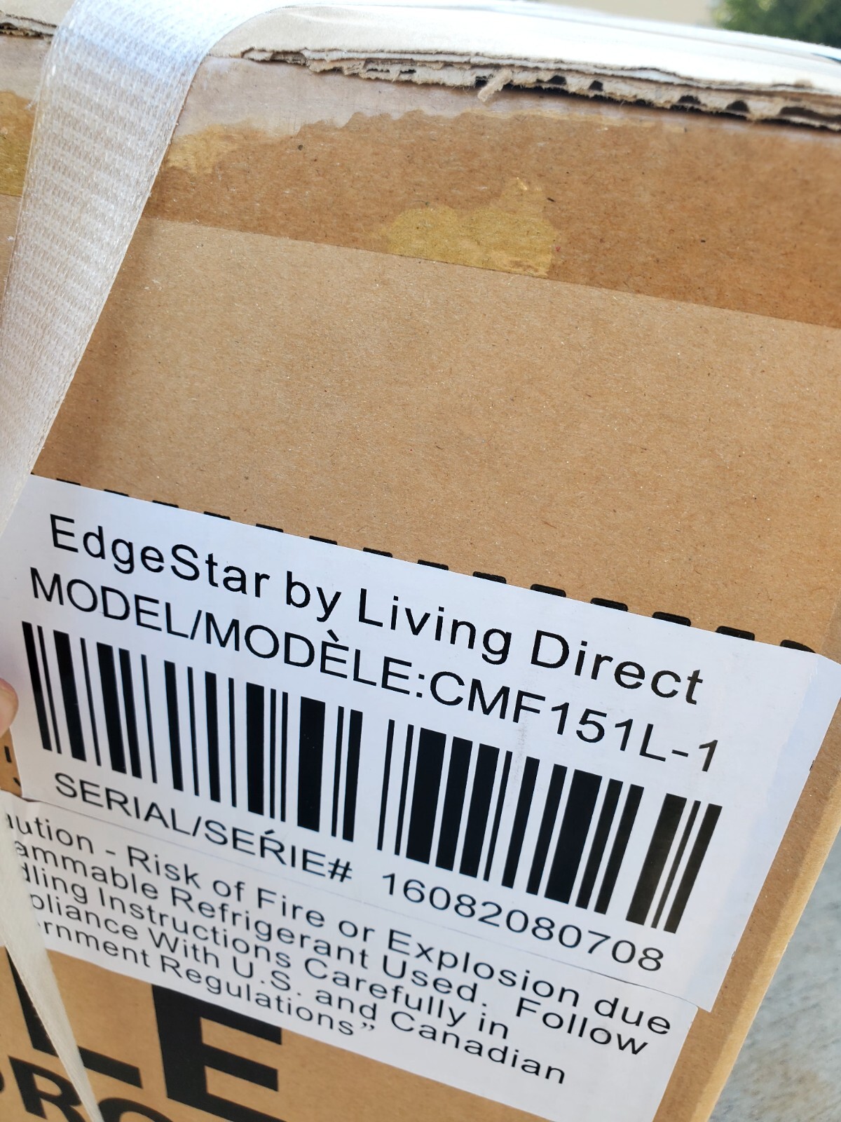 EdgeStar CMF151L-1 - Freezer Medical Appliances NEW IN BOX 846844011082