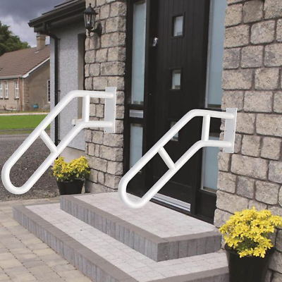 Flibaluly 2 Pack U Shaped Handrails For Outdoor Steps,1-2 Step - View #3