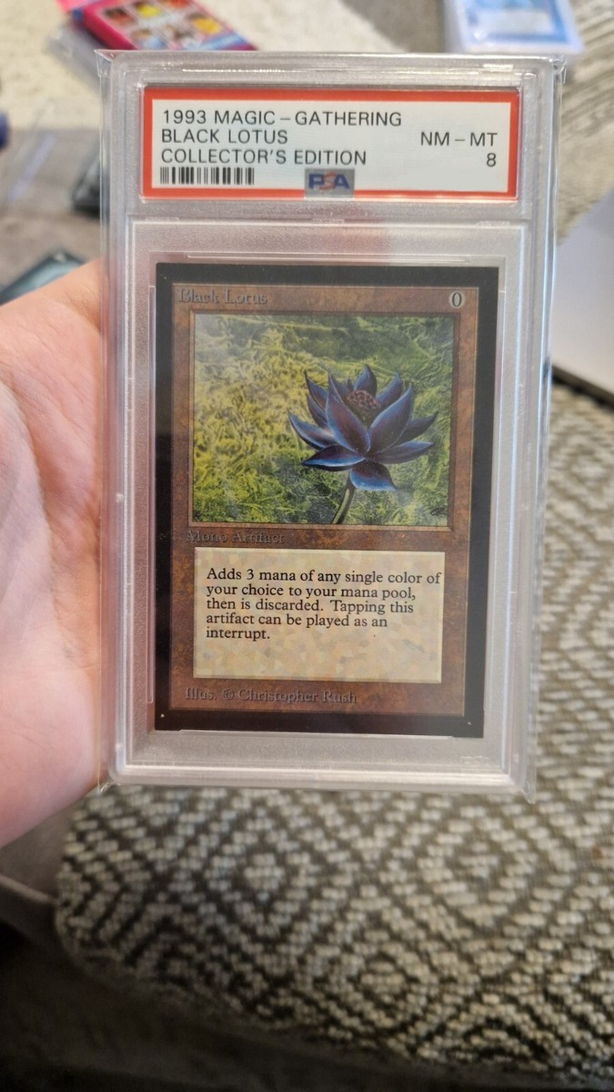Collectors Edition Black Lotus - MTG - PSA 8 - NM-MT - Magic The