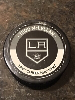 SEATTLE KRAKEN vs Los Angeles Kings USED Warm-Up Puck 3/28/2022