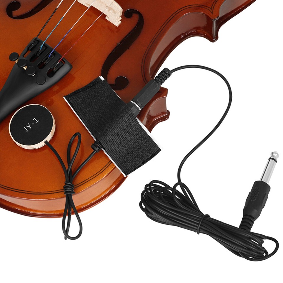 1 Set Folk Guitar Pickup No Drilling Acoustic Guitar Pickup