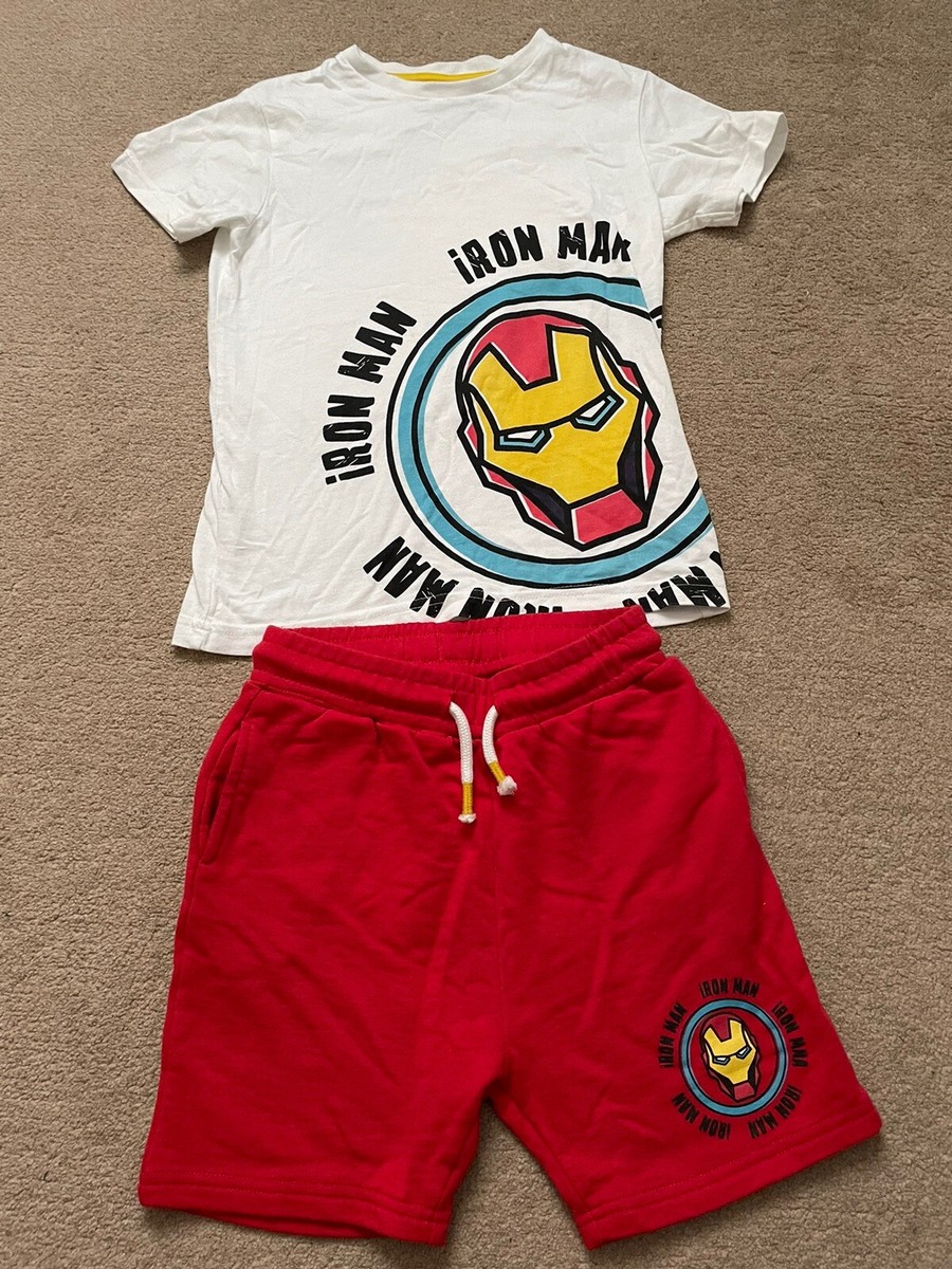 Iron Man Tesco Red T Shirt Tesco Marvel Captain America T Shirt