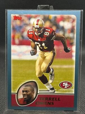 2003 Topps #200 Terrell Owens San Francisco 49ers
