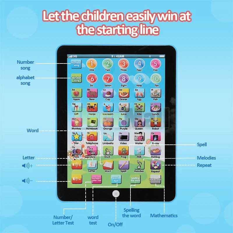 Juguete educativo de aprendizaje regalo para niños pequeños niños 2 3 4 5 6 años niño niña Foto 4 de 4