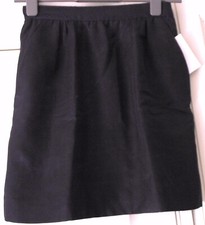 STUNNING PRADA BLACK SKIRT POCKET -WOOL/SILK MIX- FULLY LINED - Size IT 42 UK 10