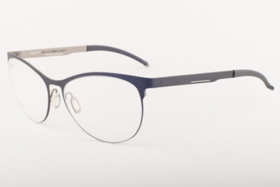 Orgreen MARILYN 353 Matte Black / Matte Gold Grey Titanium Eyeglasses 53mm