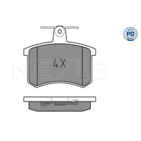 Meyle BremsbeläGe Bremsbelegsatz Hinten FüR Audi A4 80 Alfa Romeo 164