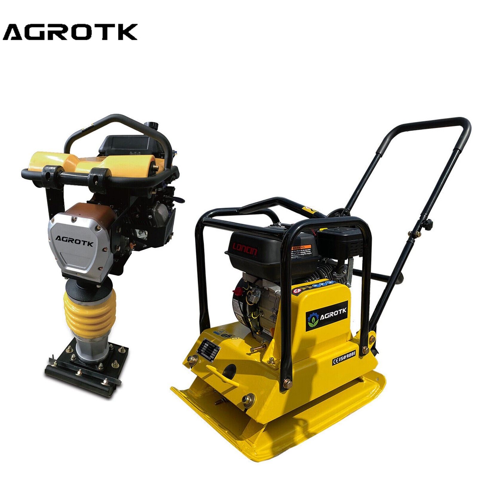 AGT 6.5hp Gas Engine Vibratory Compactor with Gas Tamper Jumping Jack