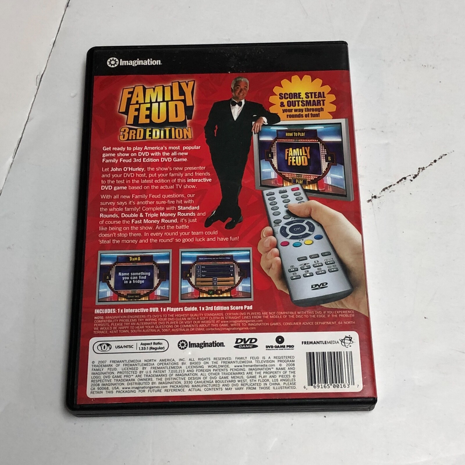Family Feud DVD Game 3rd Edition eBay