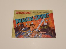 Dragon Spirit The New Legend Original Nintendo NES Manual - Booklet Only