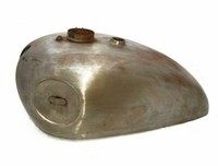 BSA Goldstar Catalina Trials Kraftstofftank 2 Gallonen Stahl, Roh