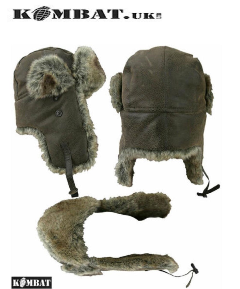 Kombat Polar Expo Aviator Trapper Hat Adults Military Army Strap Size 59  Large