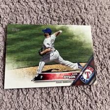 2016 Topps Update  Sam Dyson #US248 Texas Rangers Baseball