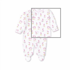 Kissy Kissy Aloha Print Footie Pima Cotton Newborn New with Tags