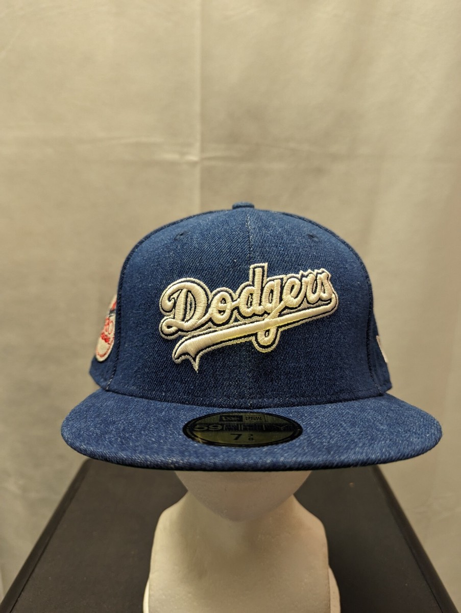 NWS Los Angeles Dodgers New Era 59fifty Denim 7 3/8 1980 ASG | eBay
