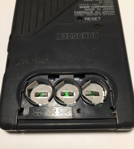 Vintage SHARP Pocket Auto Dialer Dial Master 100 EL-6230 Tested And Works - Zdjęcie 6 z 6