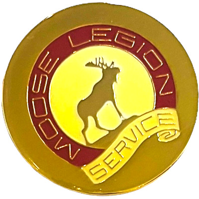Moose Club - Legion Service Medal for Belt Buckle / Bojo / Award - LOT of 250