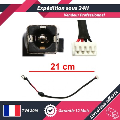 Connecteur (jack) D'alimentation Pour Ordinateur Portable ASUS K53E - Pièce De Rechange Neuve