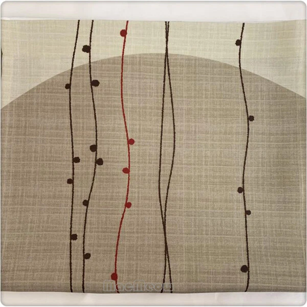 Cortina de puerta Noren dividida divisor de habitación tapiz ciego líneas de doble círculo Prin Foto 3 de 4