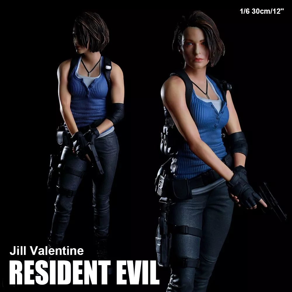 Game Resident Evil Jill Valentine 1/6 12'' PVC Figure Statue NEW