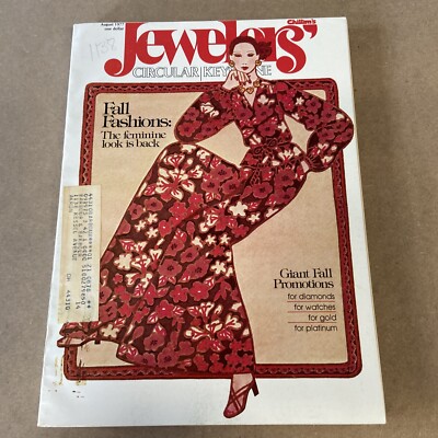Jewelers Circular Keystone JCK Magazine August 1977 Ettagale Laure