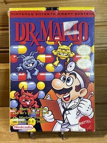 Dr. Mario (Nintendo NES, 1990) Authentic Complete CIB