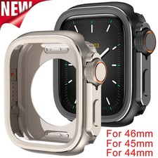 Aluminum Alloy Case for Apple Watch Case Ultra 3 2 1 49mm 46mm 44mm 45mm Metal