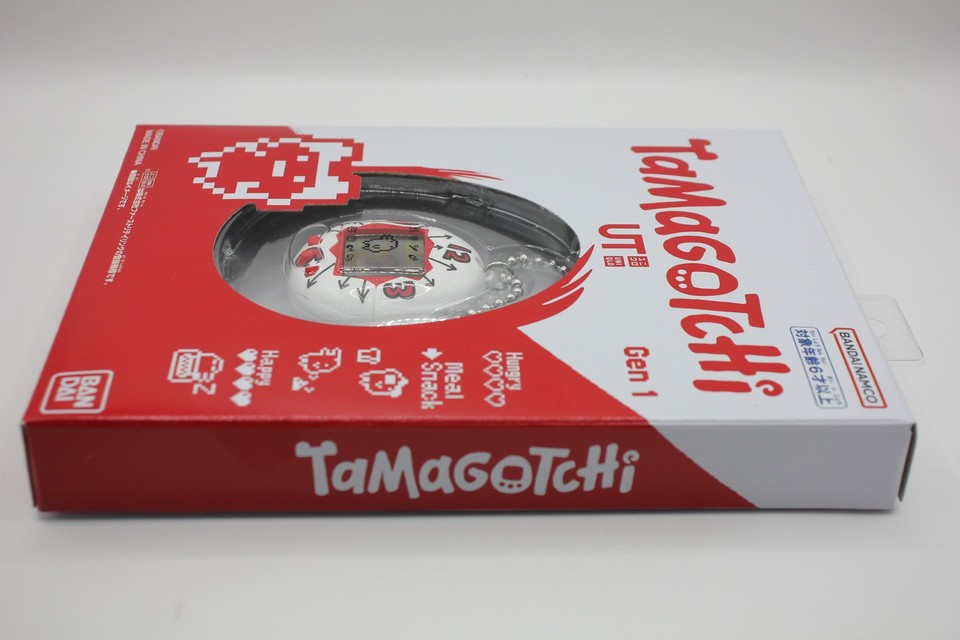 Bandai Spirits UT Original Tamagotchi Digital Pet White/Red Japan ...