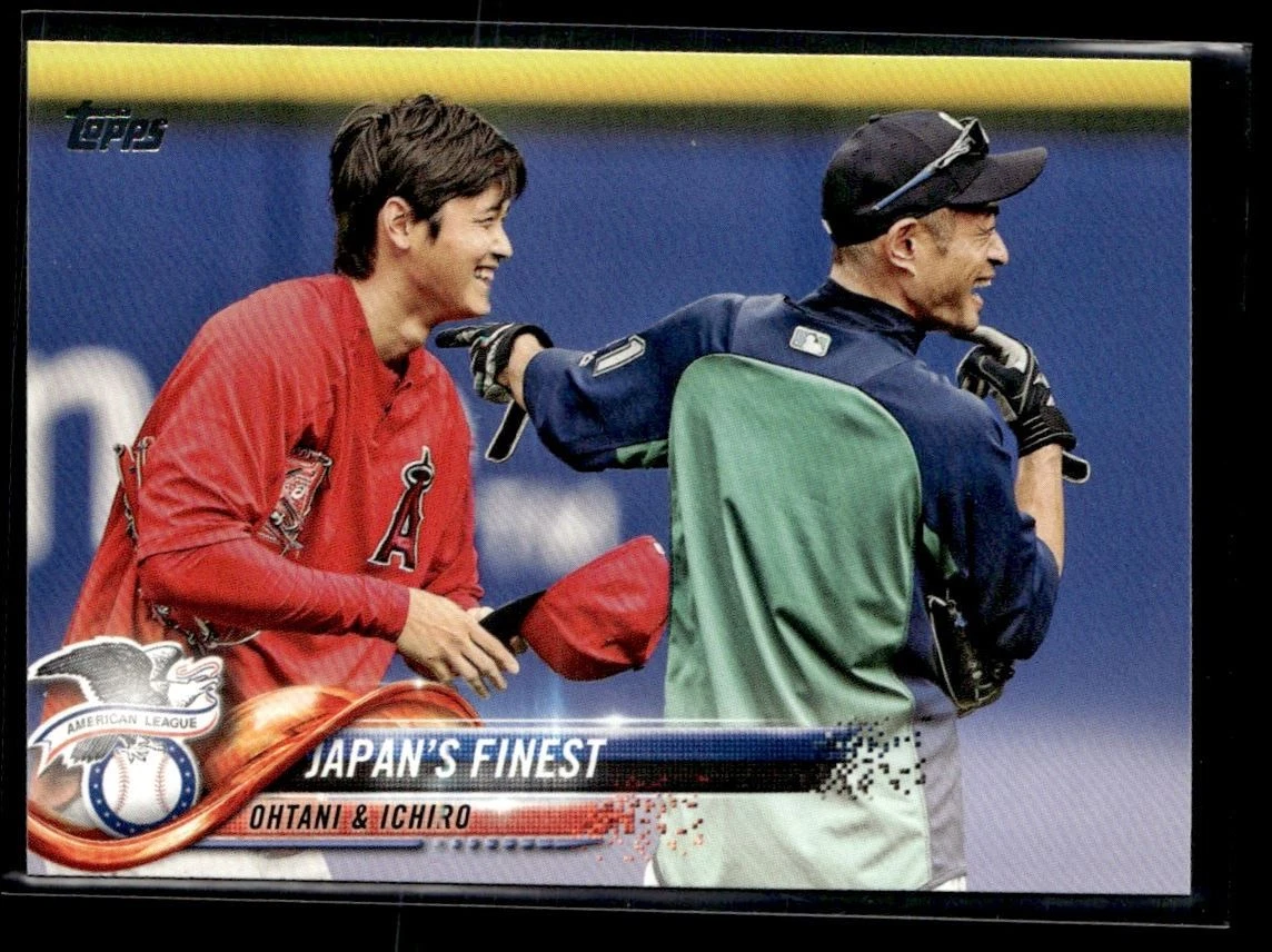 2018 Topps Update Series - Ichiro Suzuki Shohei Ohtani #US153 for