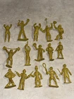 15 MARX SUPER CIRCUS 1950's figures playset BIG TOP clowns performers