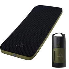 Self-Inflating Sleeping Pad 4" Memory Foam – Camping Mattress with Backpack |...