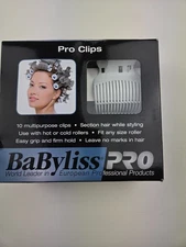 BabylissPRO Clips for Rollers, 10 Count