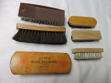 Shoe Brush Lot of 6 Brushes Empire And Others Vintage