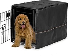Versatile Medium Dog Crate Cover - Fits Standard 30" Crates, Machine Washable