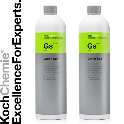 2x Universalreiniger Konzentrat Koch Chemie GS GreenStar 1L Allzweckreiniger 