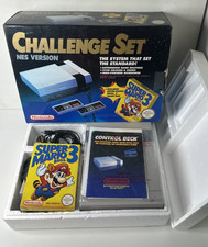 Nintendo NES Challenge Set Super Mario 3 NES Mario 3 Pack - Original Boxes - PAL