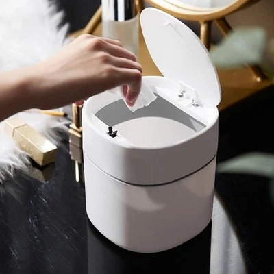 avec Couvercle Élégant pour accessoire Maison Option Rangement Multifoncti - Photo 1/4