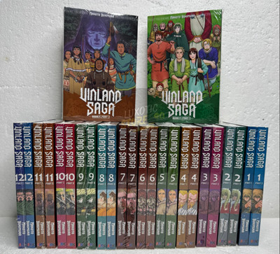 Vinland Saga Manga Volume 1-14 English Full Set by Makoto Yukimura DHL EXPRESS