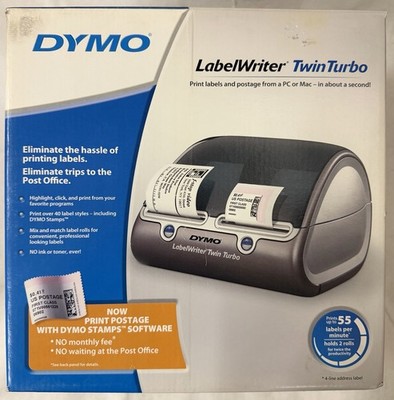   Brand New! DYMO Label Printer Label Writer Twin Turbo Direct Thermal Printer
