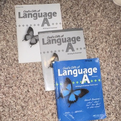 God's Gift of Language A Writing & Grammar Textbook A Beka Book Teacher's Editi 