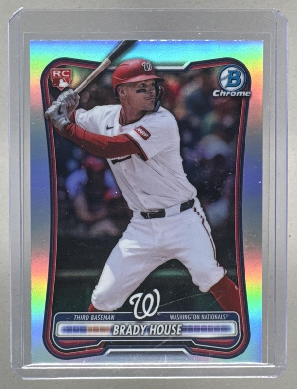 Brady House 2026 Bowman Chrome #92 Rookie Red RC Variation B5