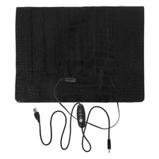  Tampon de chauffage portable en fibre de carbone USB avec un commutateur de