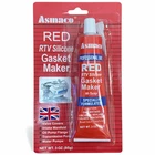 RED RTV Silicone Gasket High Temp Sealant Adhesive Maker 3 OZ. 85 g Tube