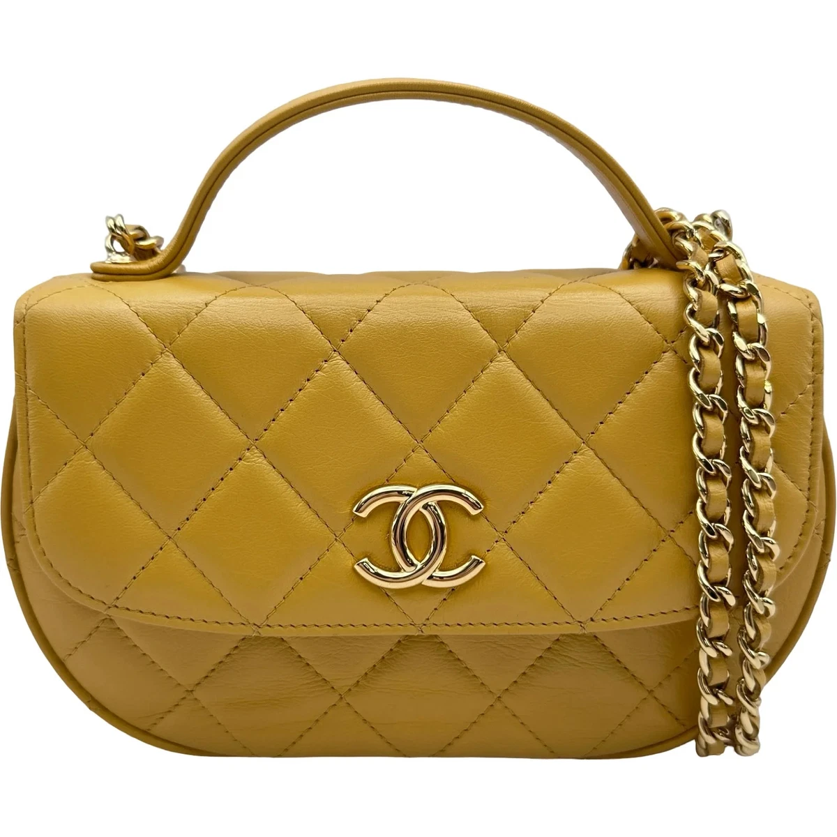 CHANEL Yellow Bags & Handbags for Women for sale | eBay
