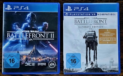 Star Wars Battlefront 1 & 2 Ultimate Edition | PlayStation 4 PS4 | CIB Neuwertig