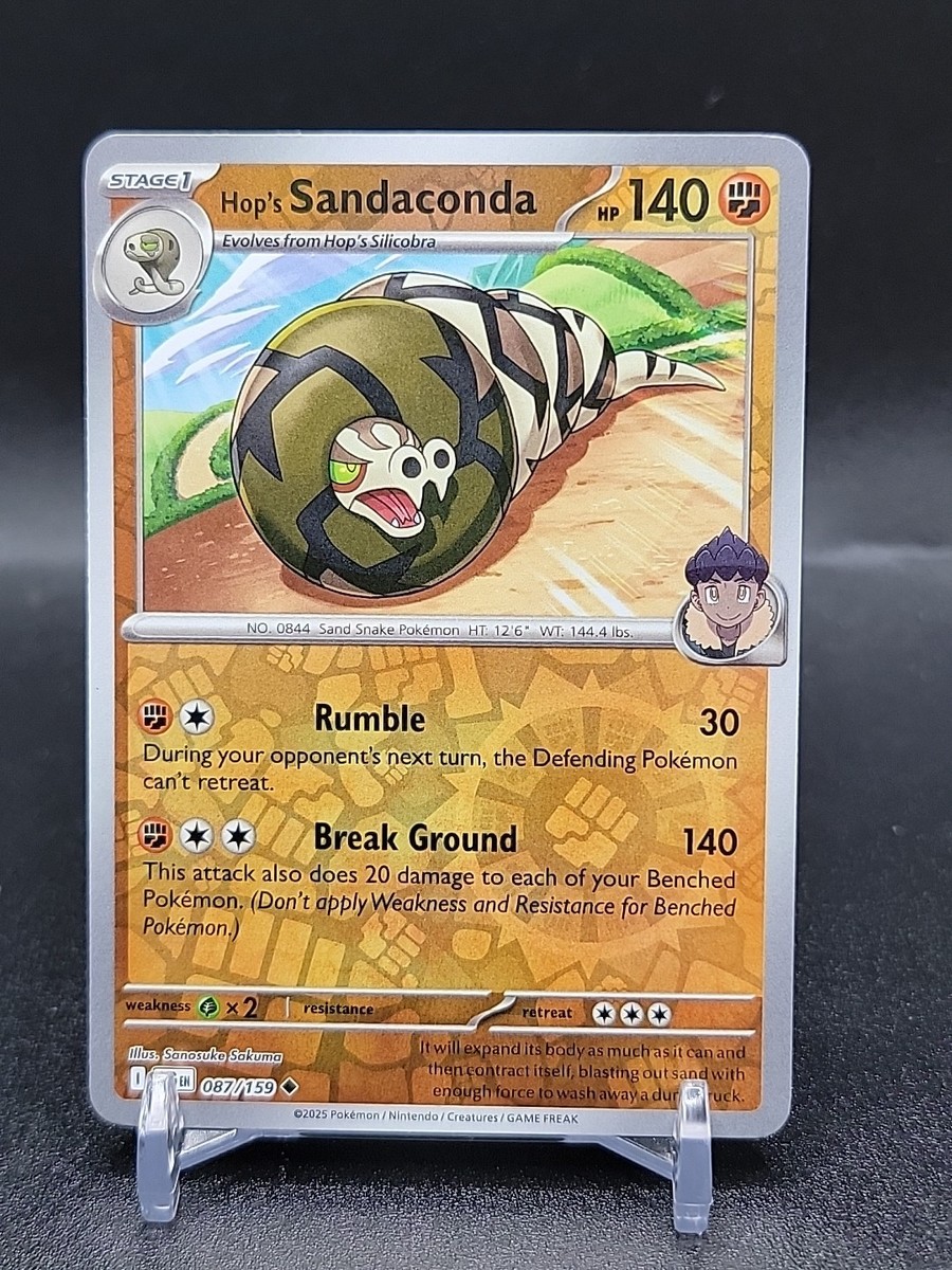 Hop's Sandaconda 087/159 Sv09: Journey Together Reverse Holo | eBay