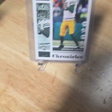 Panini Chronicles Jordan Love Rookie Football Card #14 Green Bay Packers NFL. rookie card picture