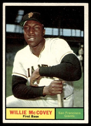 1961 Topps Willie McCovey San Francisco Giants #517