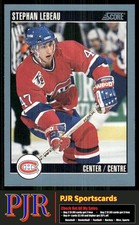 Stephan Lebeau 1992-93 Score Canadian #246 Montreal Canadiens
