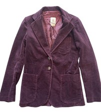 Tomboy of California Purple Corduroy Blazer Jacket Size 5 Vintage Style Junior